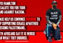 Fordert Lewis Hamilton auf, Puma dazu zu bewegen, seine Unterstützung für Israels Apartheid einzustellen
