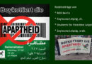 Boykottiert die Apartheid – Demonstration am 07.02.2026 in Leipzig