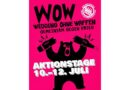 Aktionstage: Wedding ohne Waffen — Gemeinsam gegen Krieg